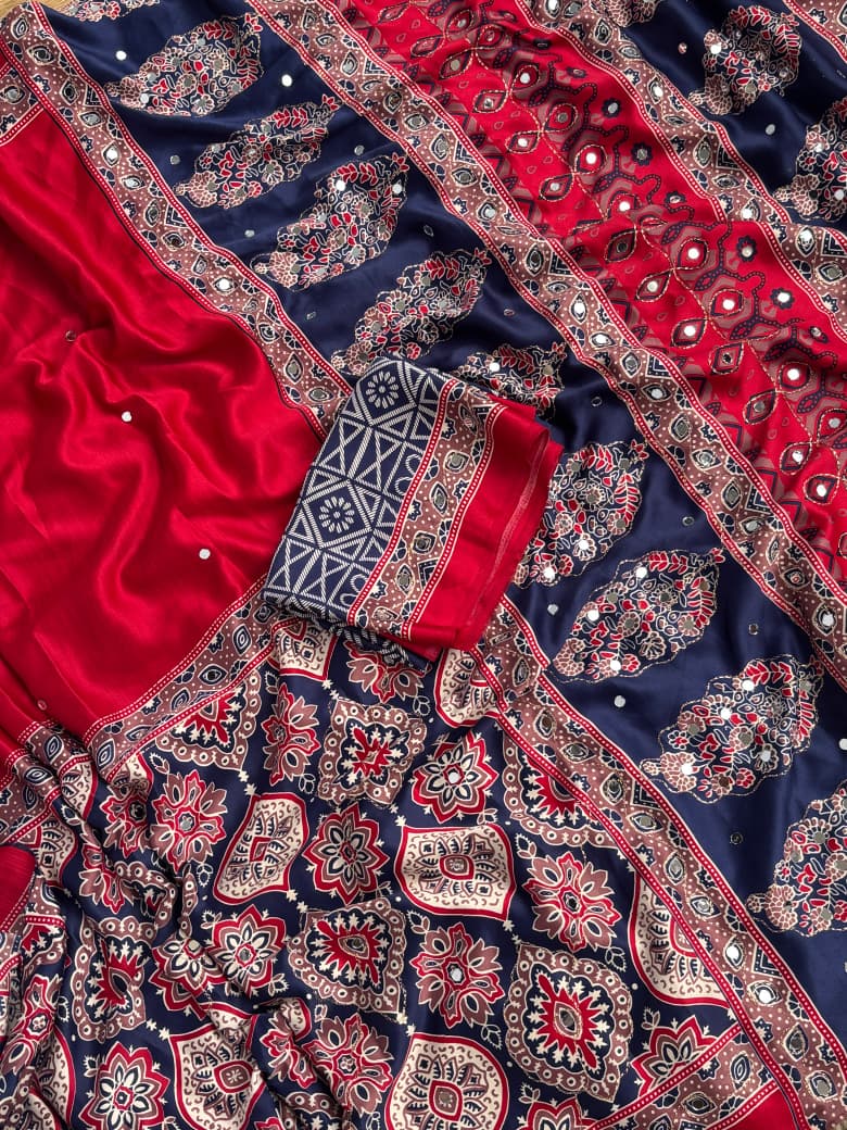 Semi Modal silk saree