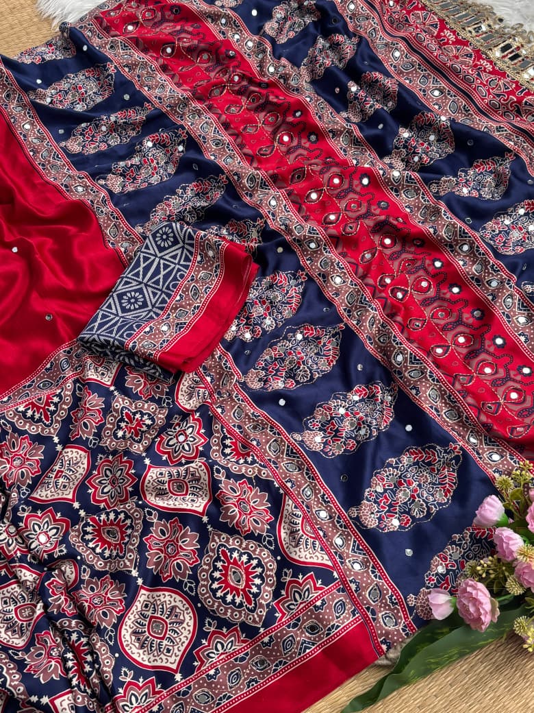 Semi Modal silk saree