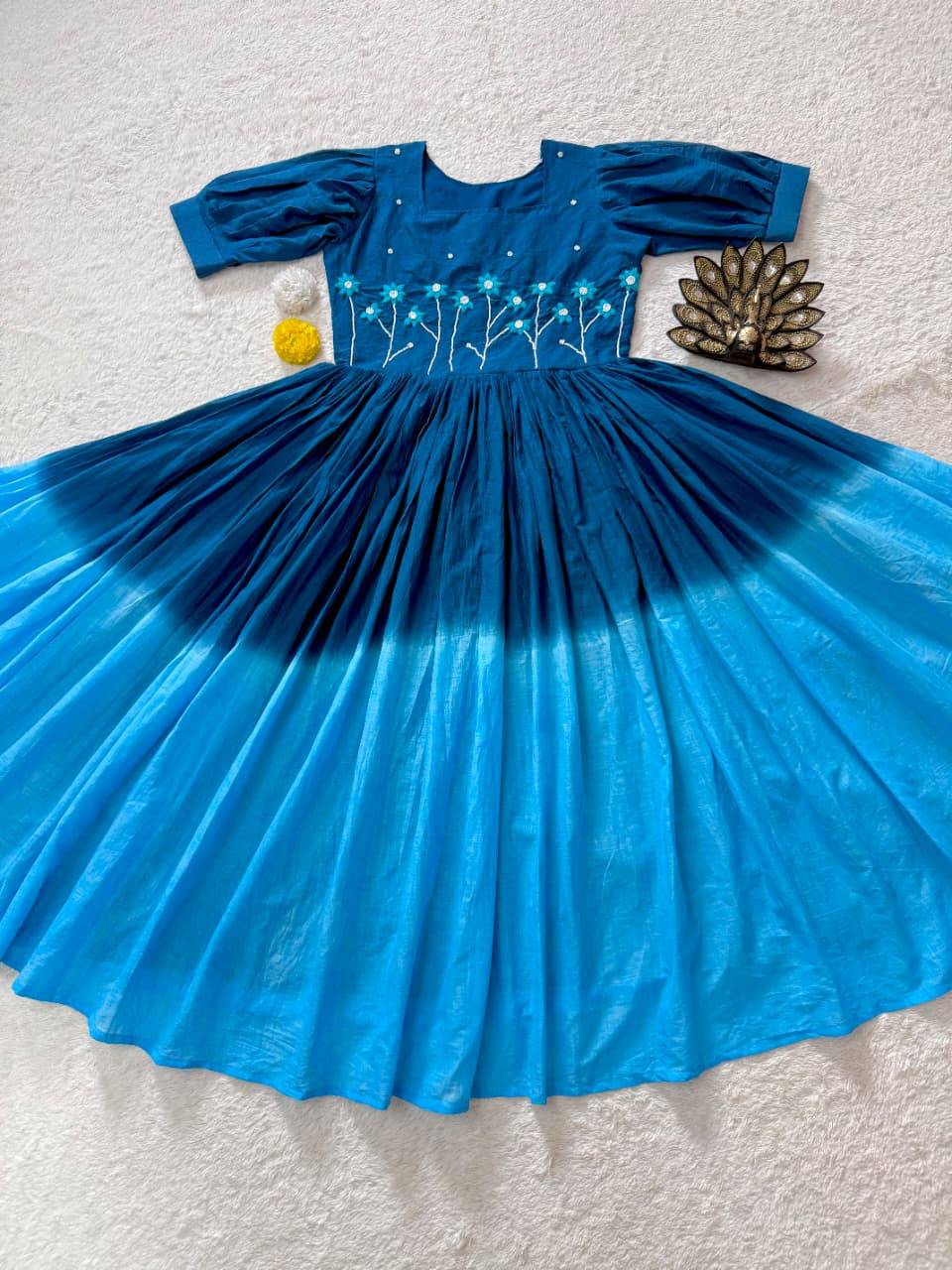 Soft mul cotton maxi frocks