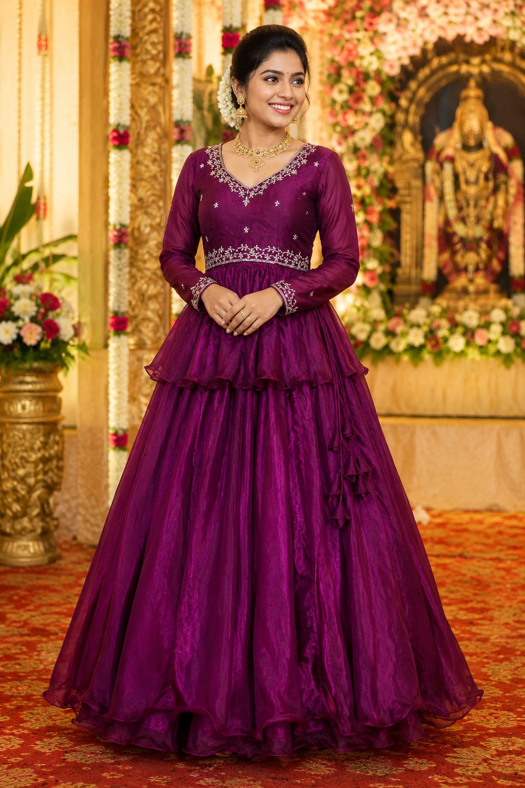 3-in-1 Designer Half-Saree • Peplum • Lehenga collection