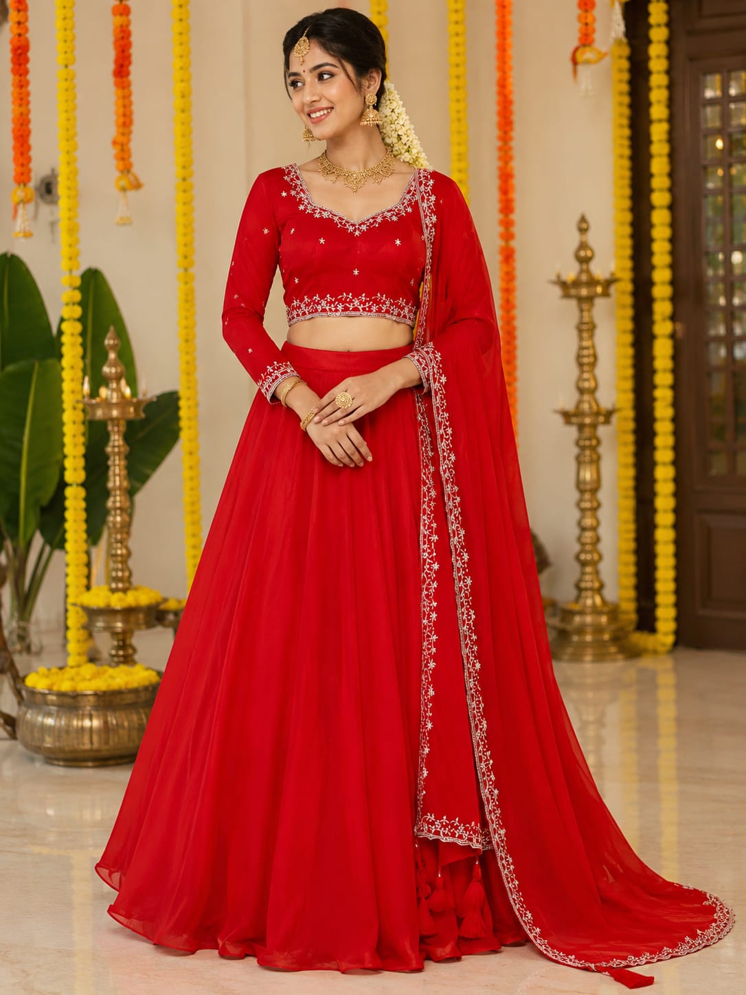 3-in-1 Designer Half-Saree • Peplum • Lehenga collection