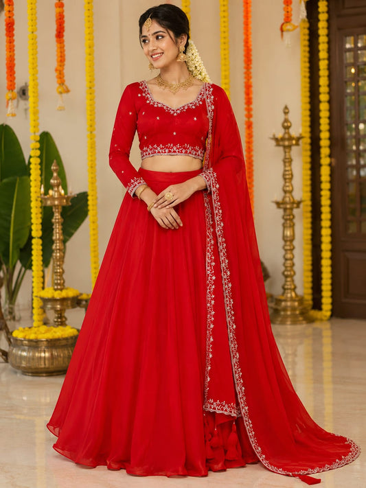 3-in-1 Designer Half-Saree • Peplum • Lehenga collection