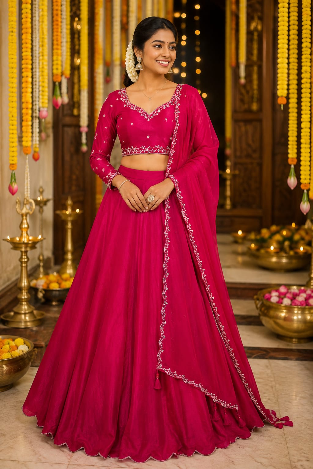 3-in-1 Designer Half-Saree • Peplum • Lehenga collection
