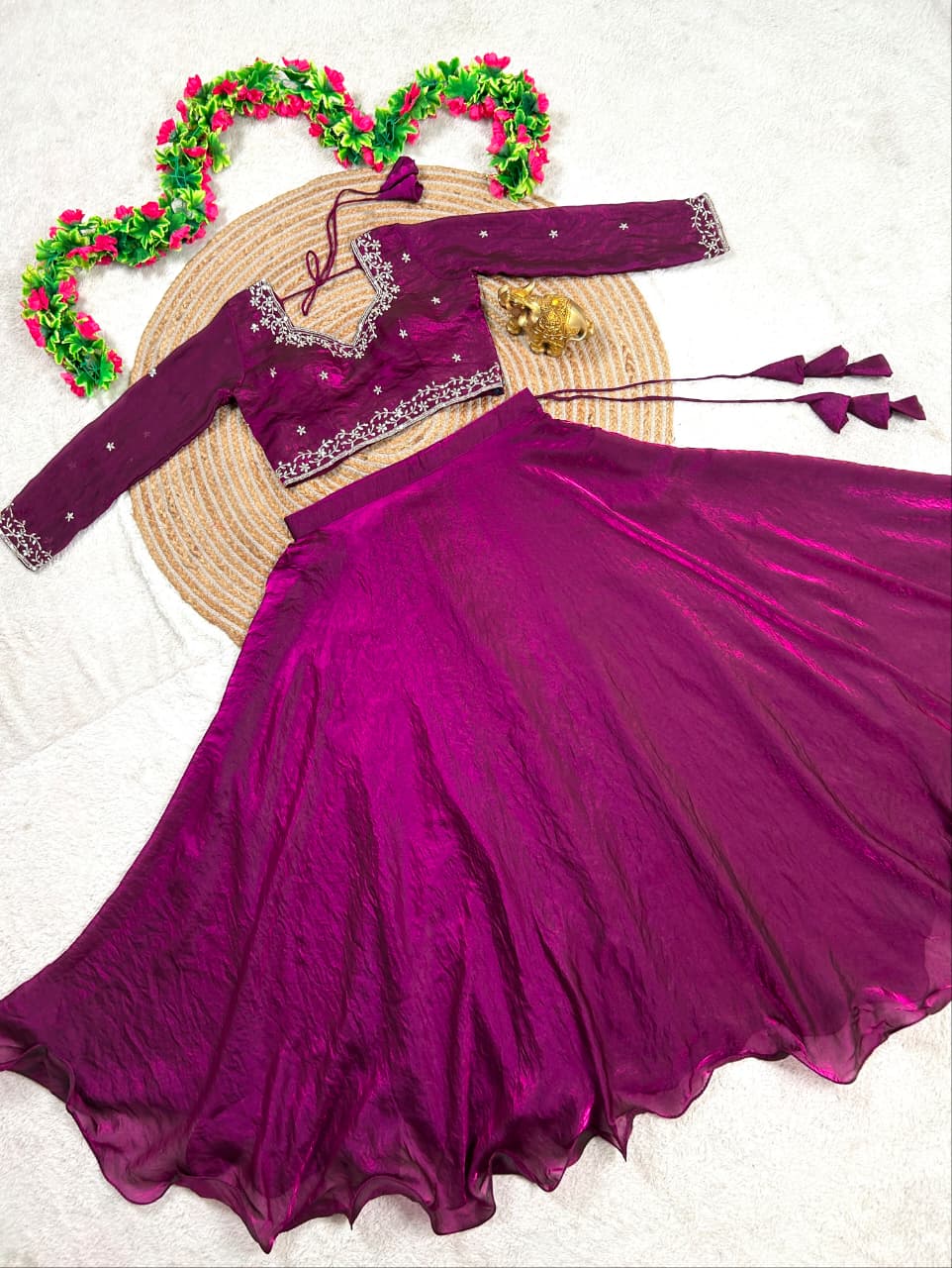 3-in-1 Designer Half-Saree • Peplum • Lehenga collection