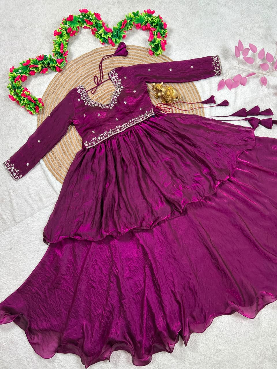 3-in-1 Designer Half-Saree • Peplum • Lehenga collection