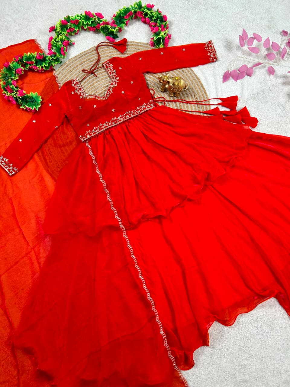 3-in-1 Designer Half-Saree • Peplum • Lehenga collection