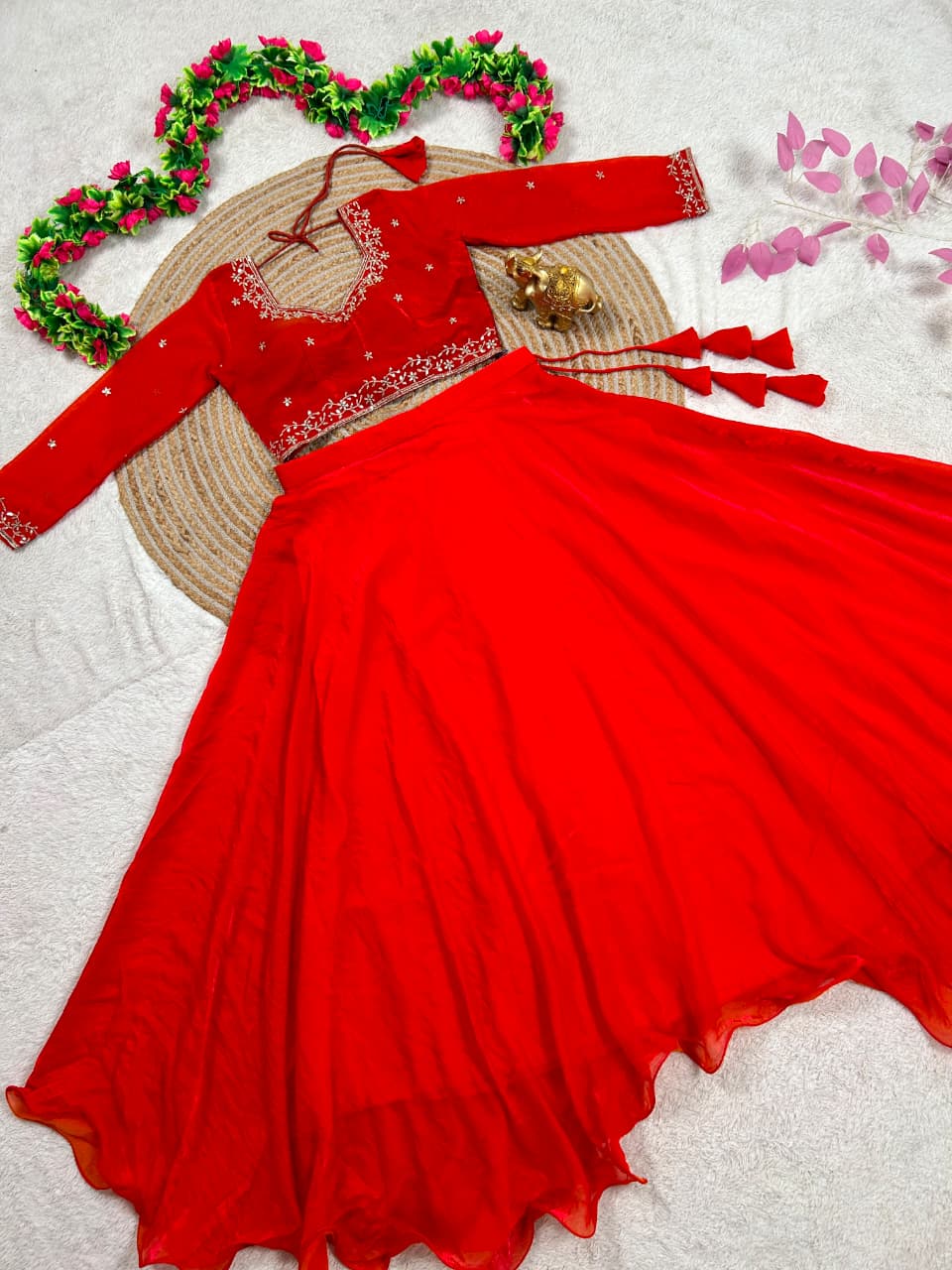 3-in-1 Designer Half-Saree • Peplum • Lehenga collection