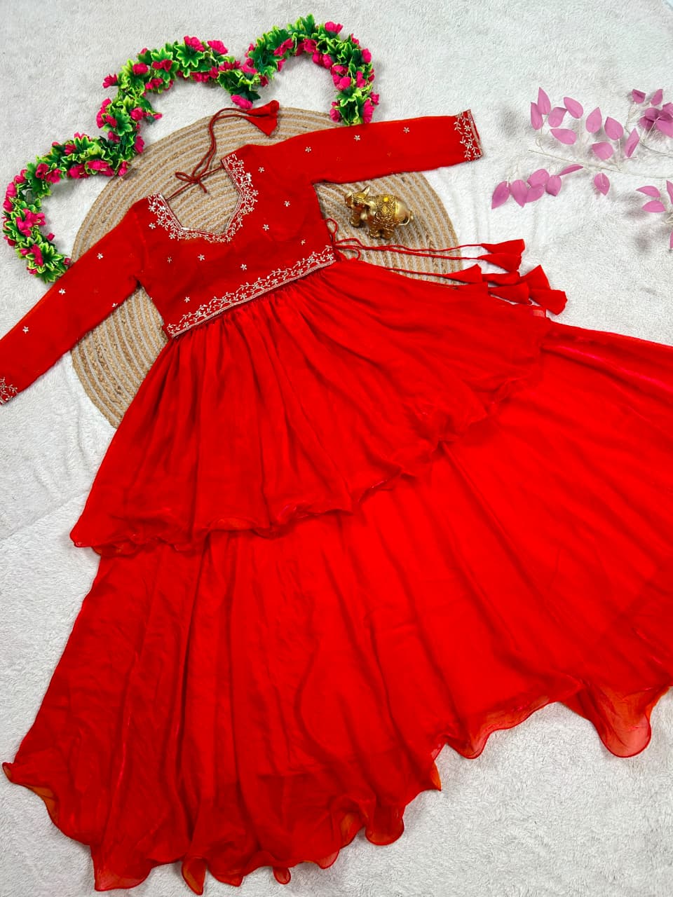 3-in-1 Designer Half-Saree • Peplum • Lehenga collection
