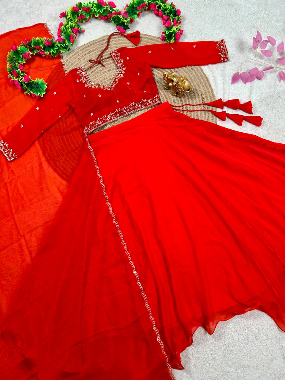 3-in-1 Designer Half-Saree • Peplum • Lehenga collection
