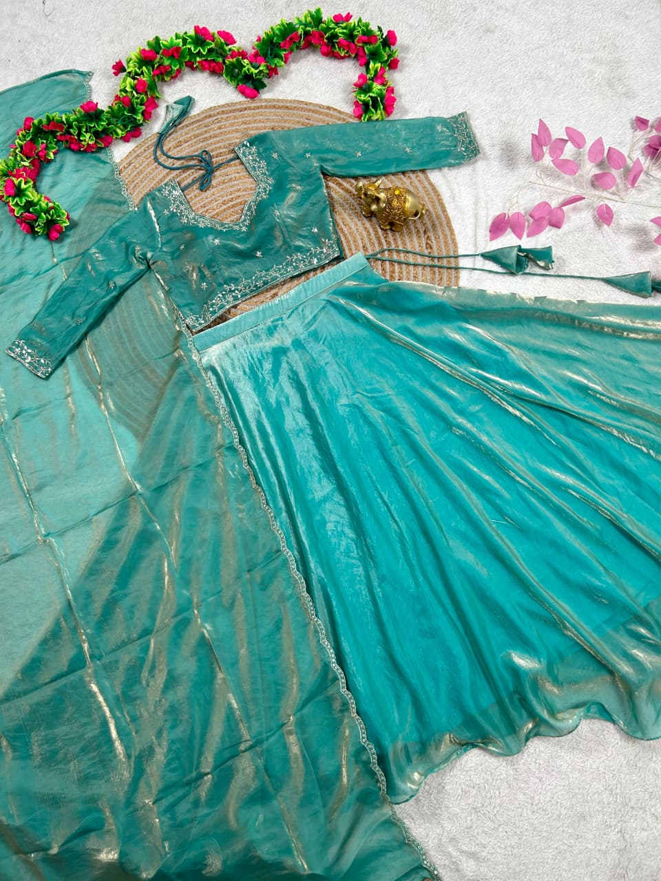 3-in-1 Designer Half-Saree • Peplum • Lehenga collection