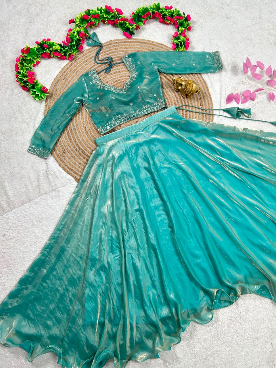 3-in-1 Designer Half-Saree • Peplum • Lehenga collection