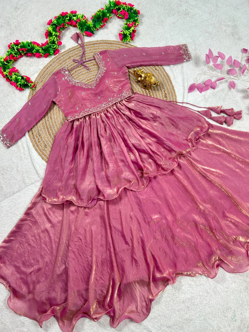 3-in-1 Designer Half-Saree • Peplum • Lehenga collection