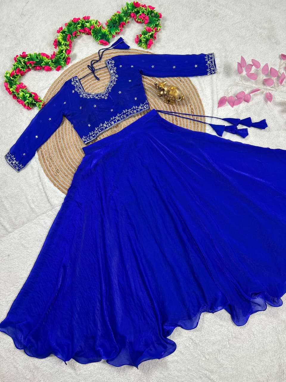 3-in-1 Designer Half-Saree • Peplum • Lehenga collection