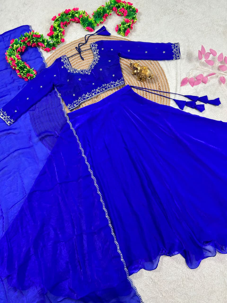 3-in-1 Designer Half-Saree • Peplum • Lehenga collection