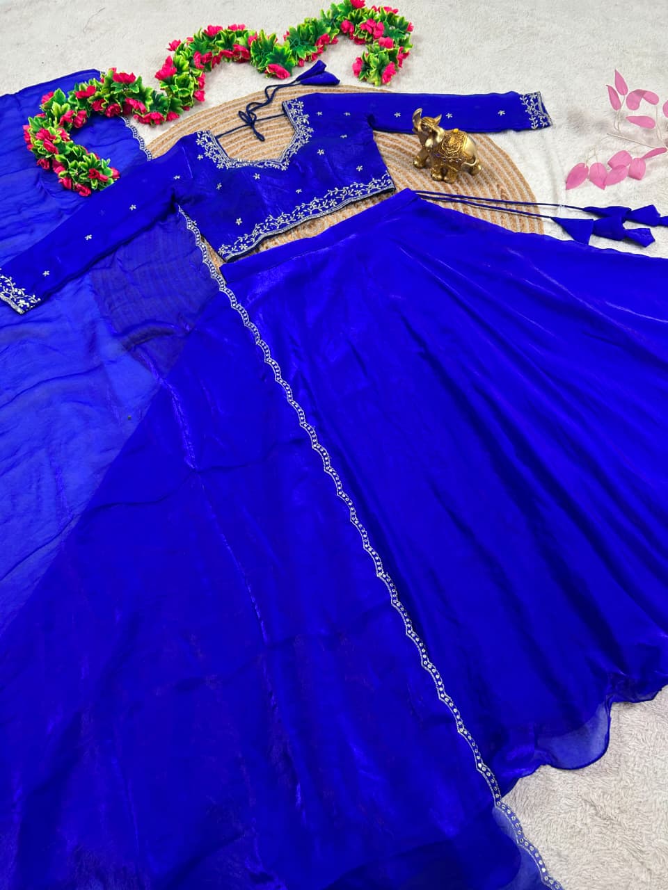 3-in-1 Designer Half-Saree • Peplum • Lehenga collection
