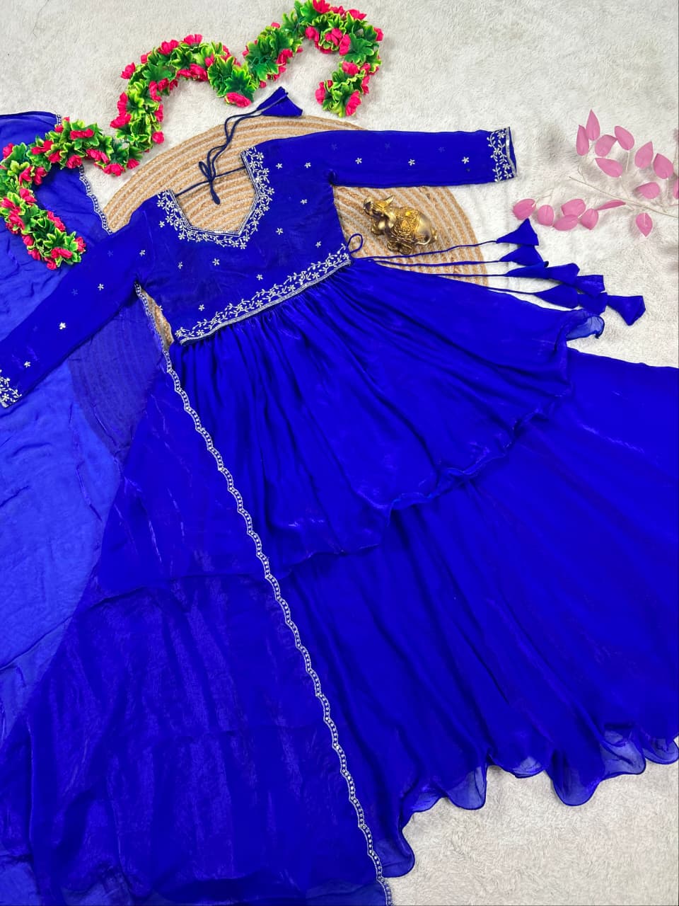 3-in-1 Designer Half-Saree • Peplum • Lehenga collection