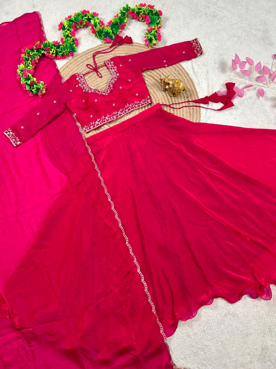 3-in-1 Designer Half-Saree • Peplum • Lehenga collection
