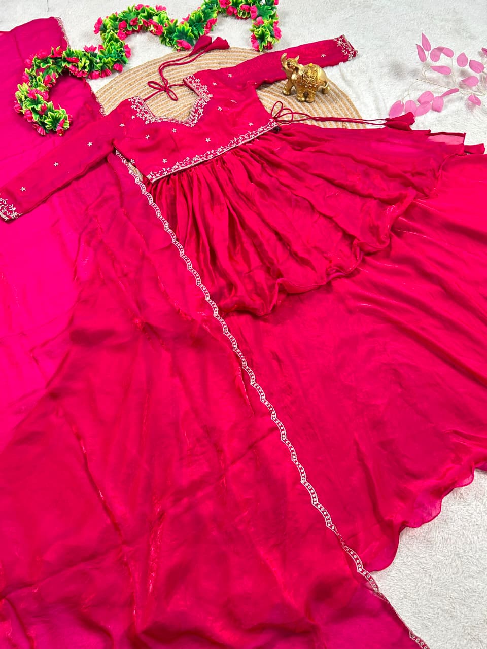 3-in-1 Designer Half-Saree • Peplum • Lehenga collection