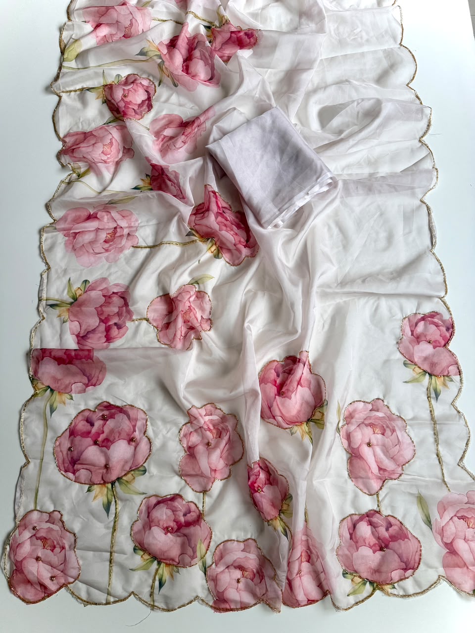 Beautiful katdana work sarees