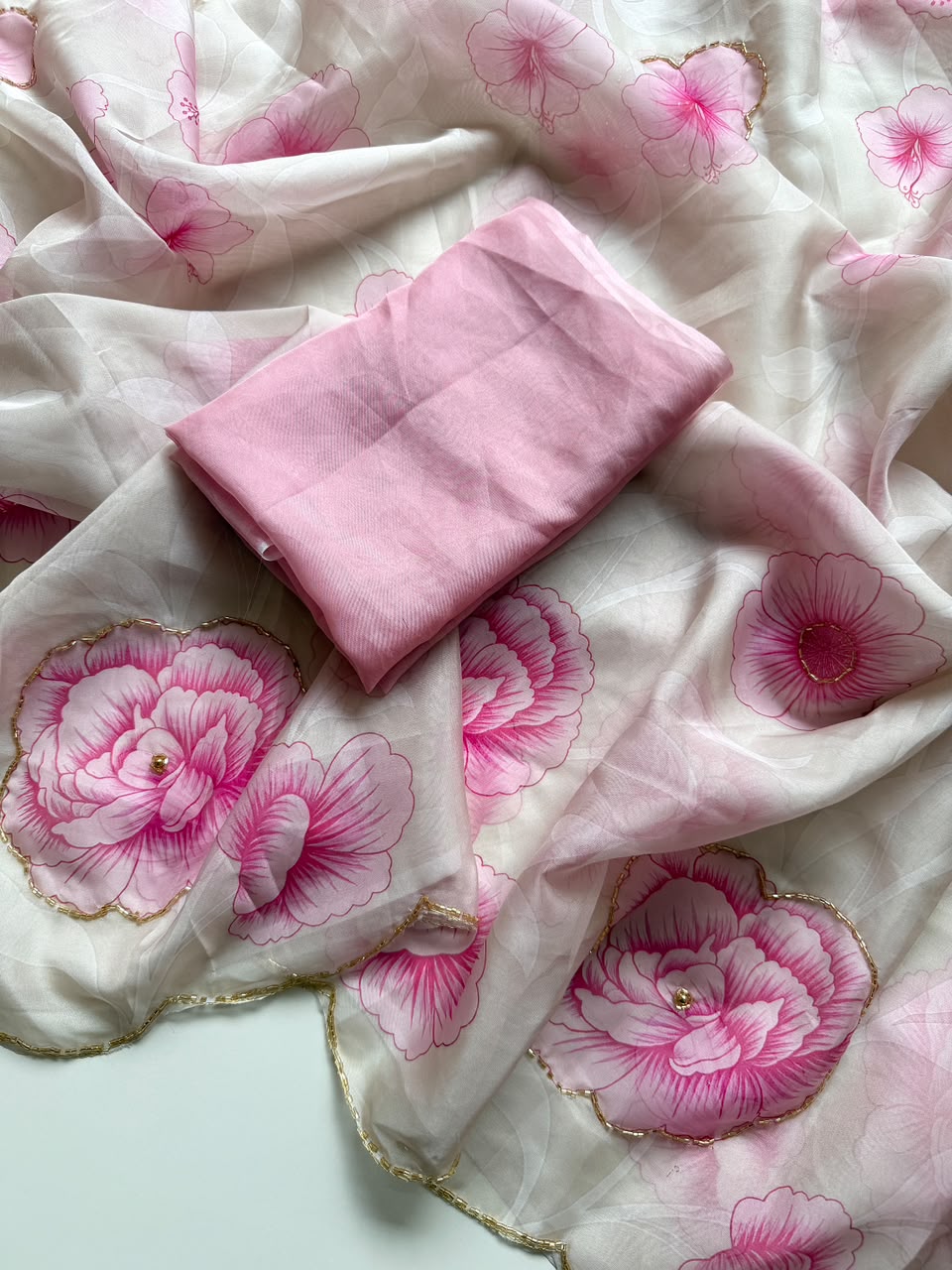 Beautiful katdana work sarees