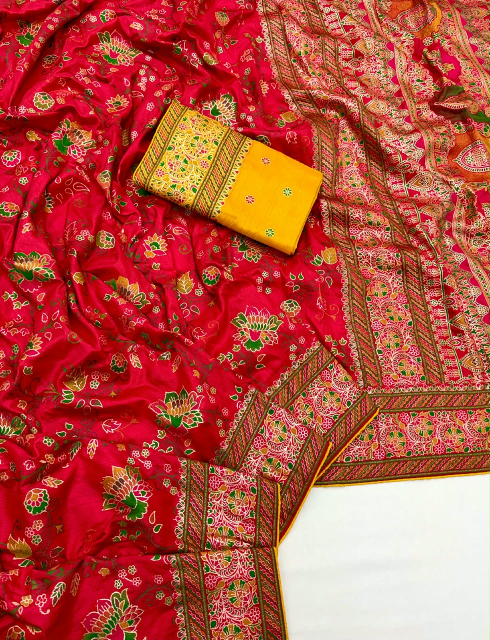 Pure pashmina silk sarees