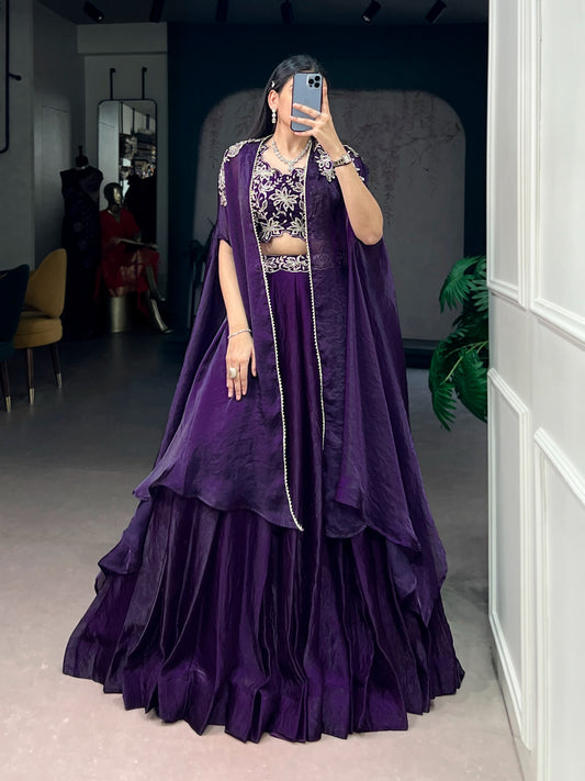 Indo westeren lehanga with cape