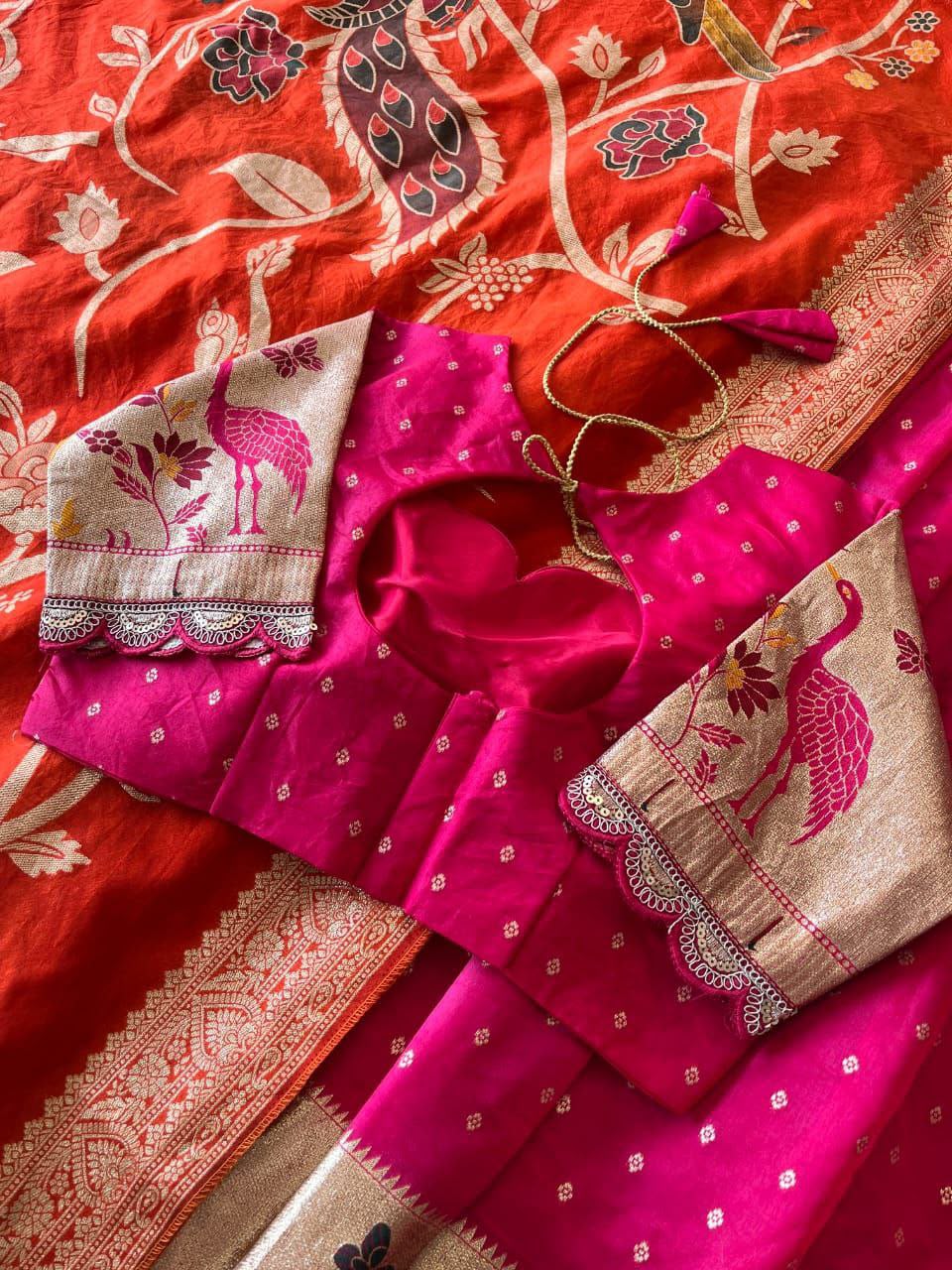 Fully stiched halfsaree