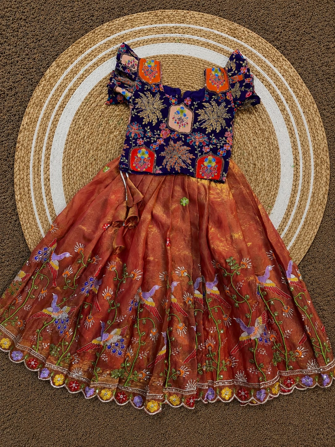 Traditional fully stiched lehanga