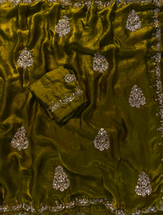 Party wear handwork sarees