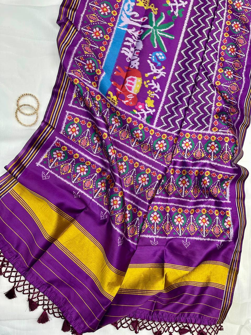 Premium patola silk saree
