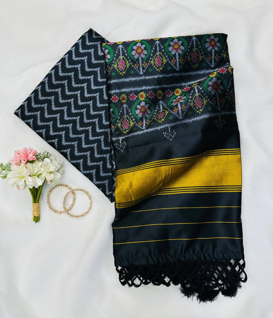 Premium patola silk saree