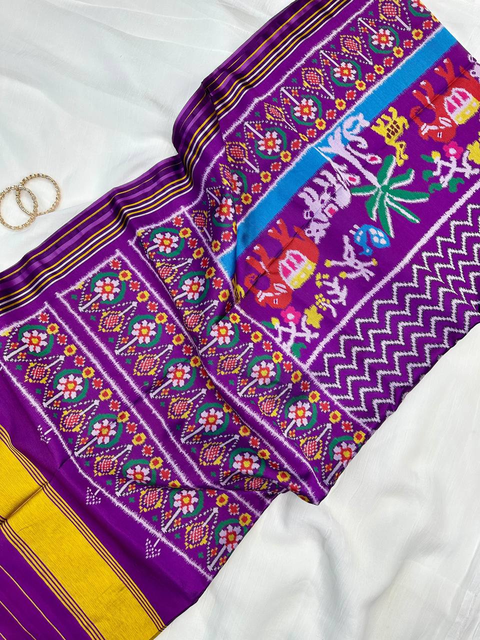 Premium patola silk saree