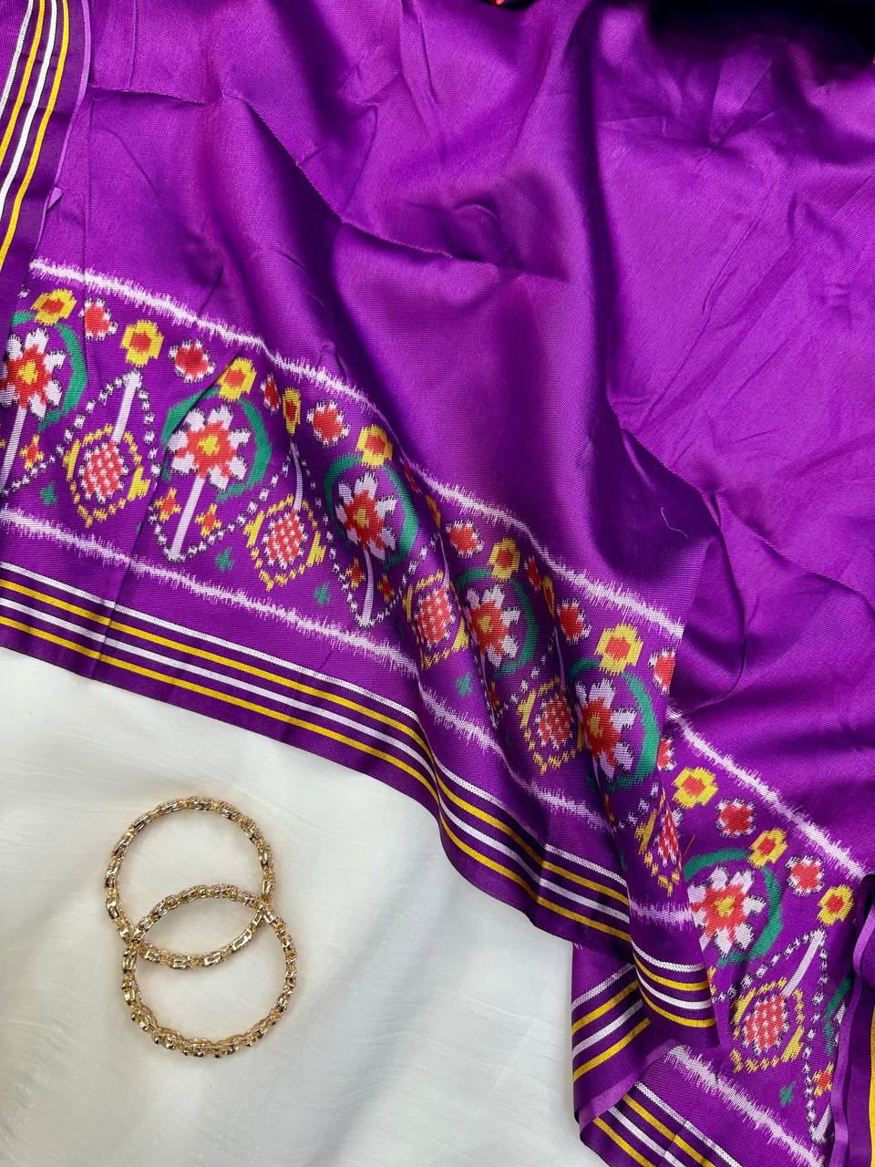Premium patola silk saree