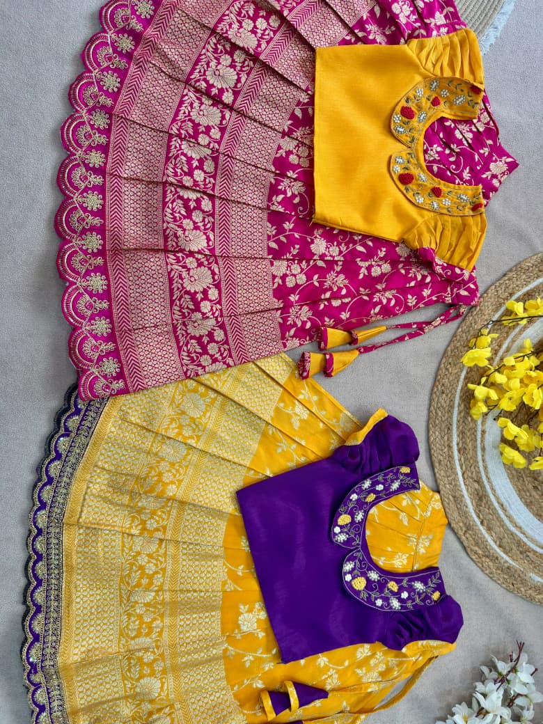 Traditional lehanga with blouse