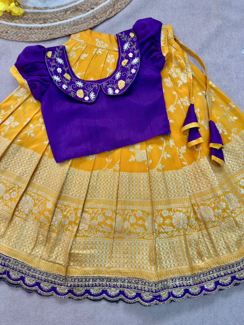 Traditional lehanga with blouse