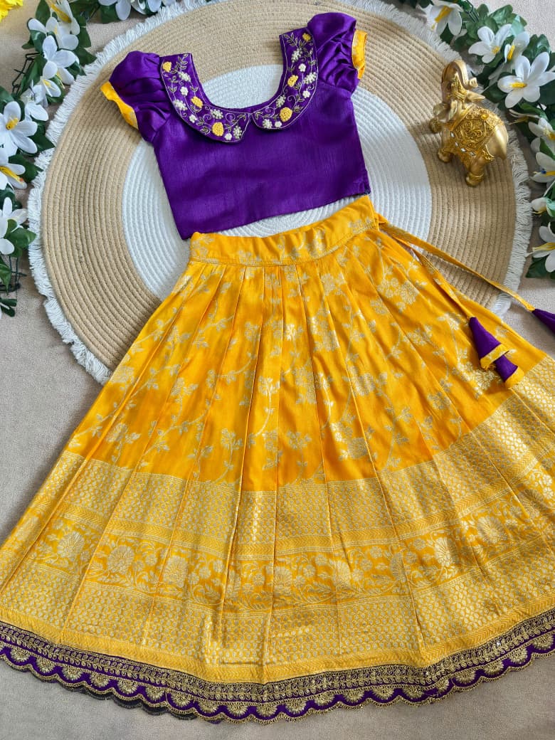 Traditional lehanga with blouse