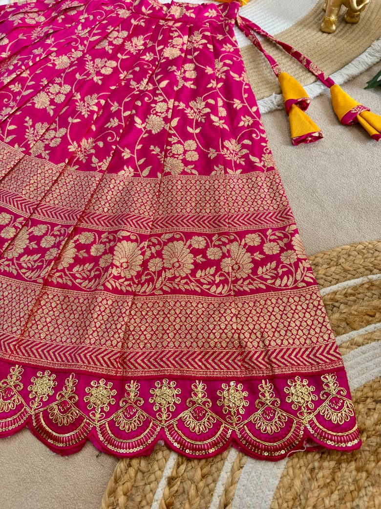 Traditional lehanga with blouse