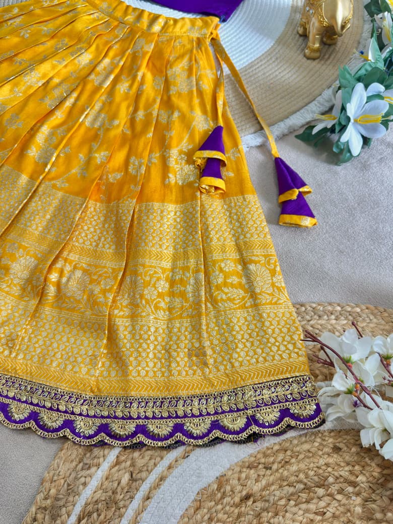 Traditional lehanga with blouse