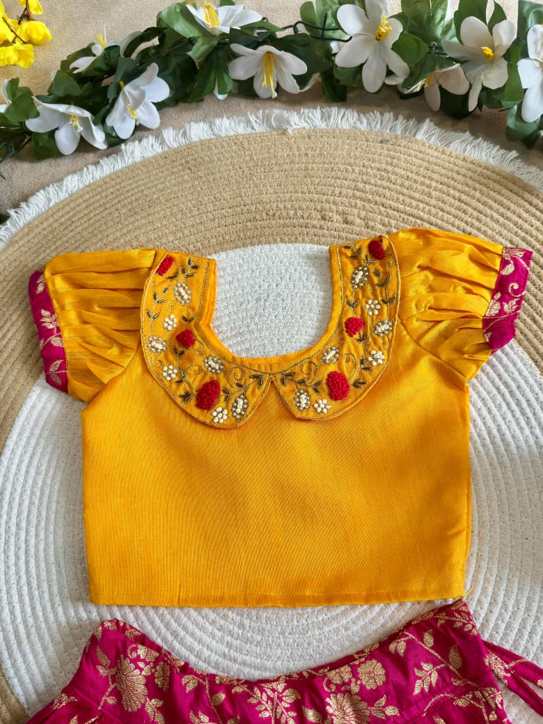 Traditional lehanga with blouse