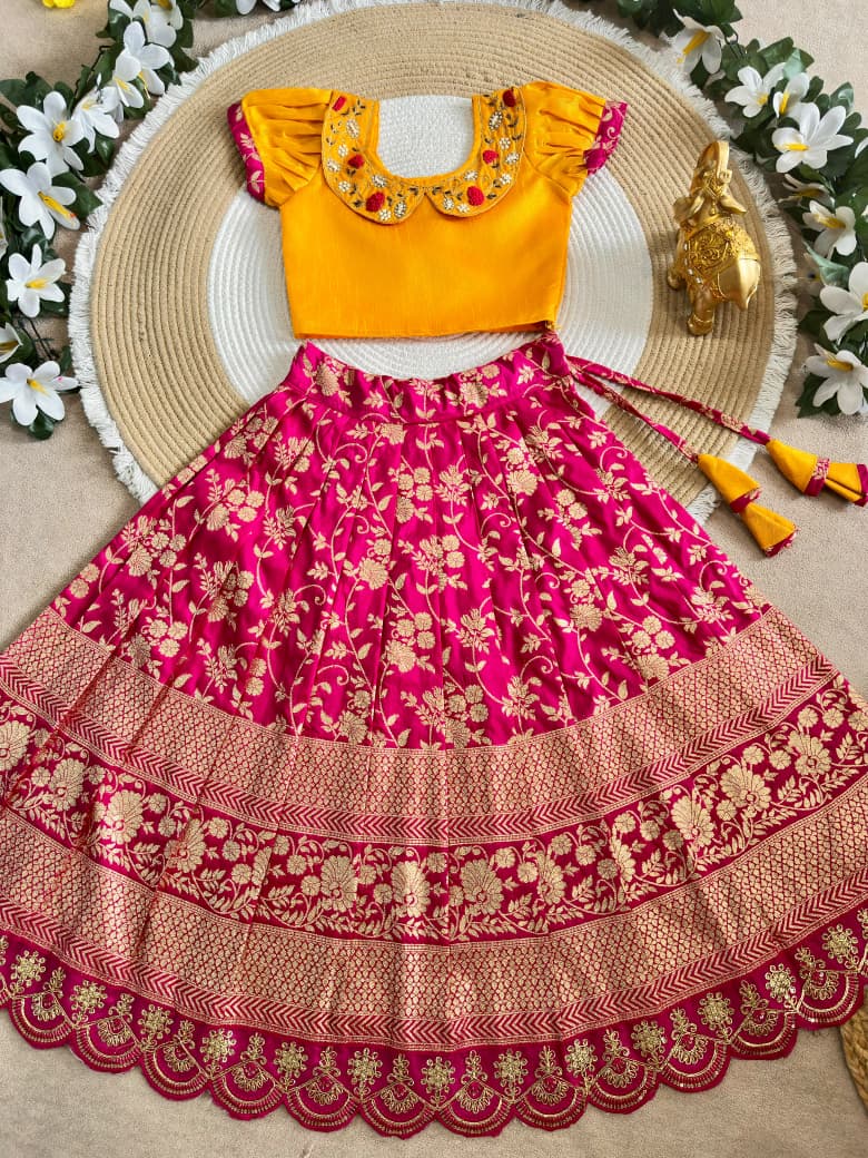 Traditional lehanga with blouse