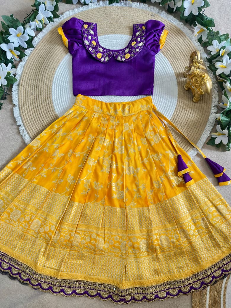 Traditional lehanga with blouse