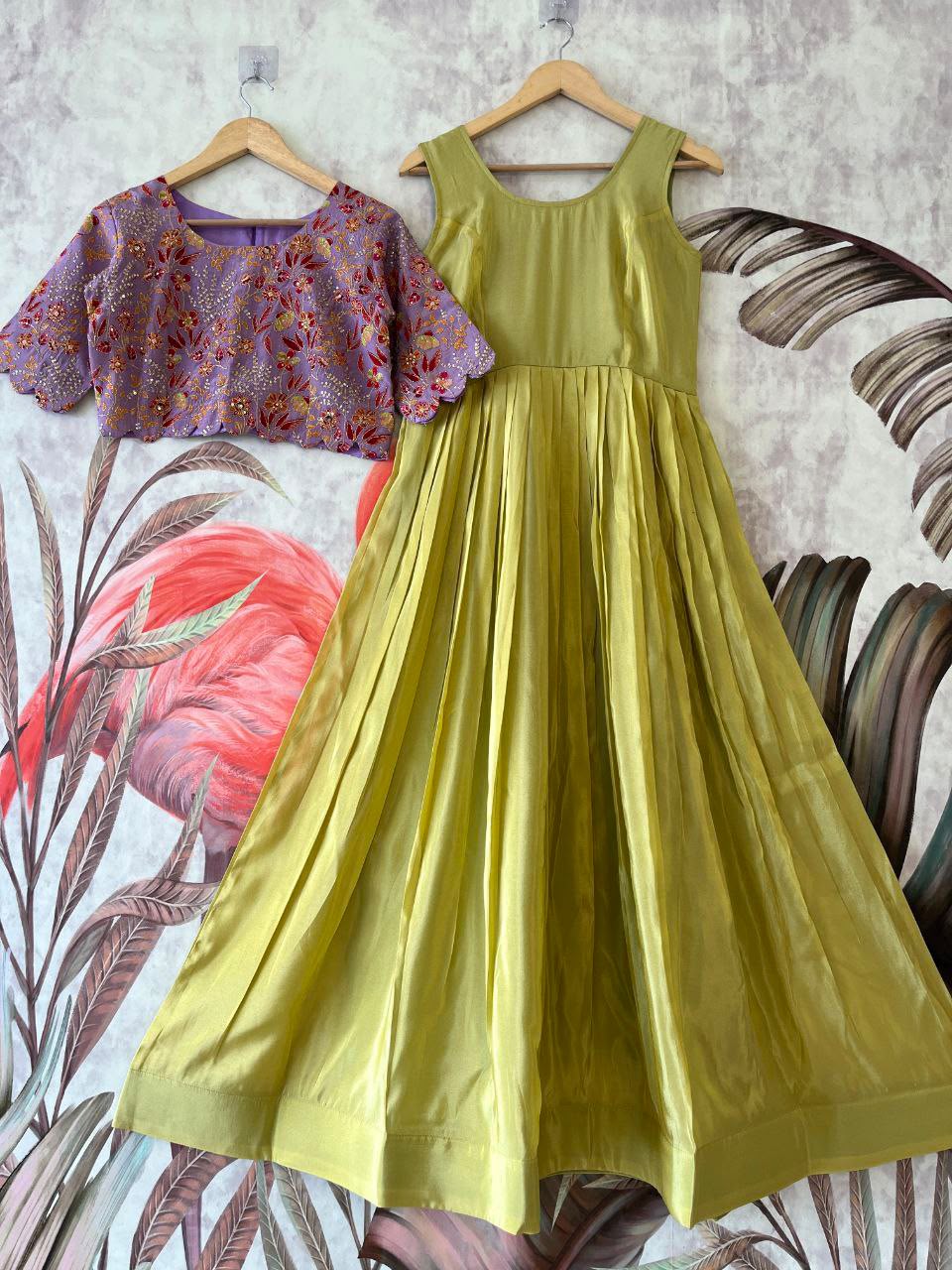 Tissue gown with position fabric coat