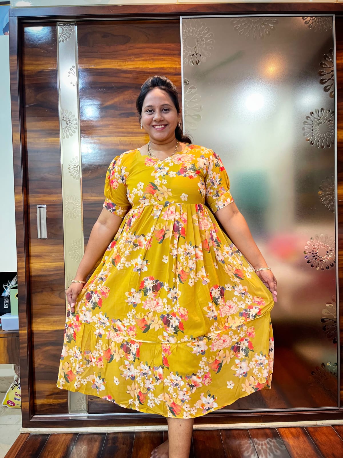 Georgette frocks