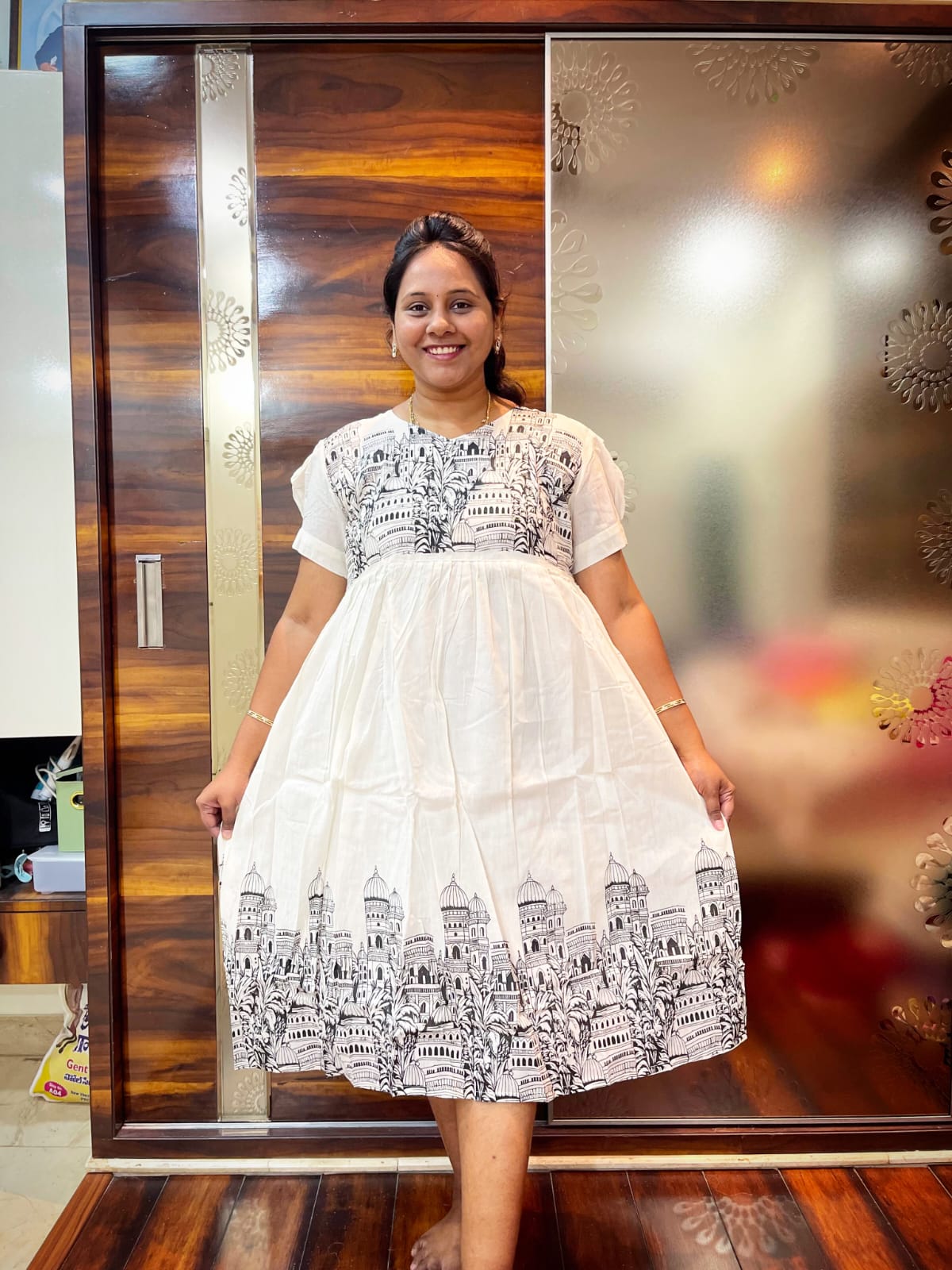 Georgette frocks