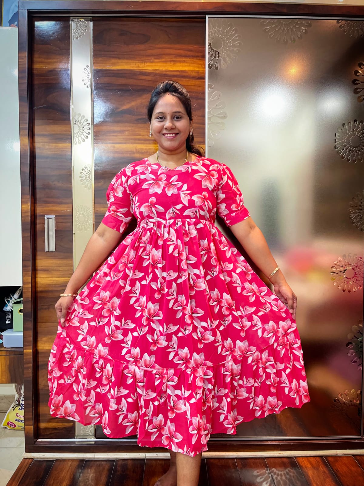 Georgette frocks