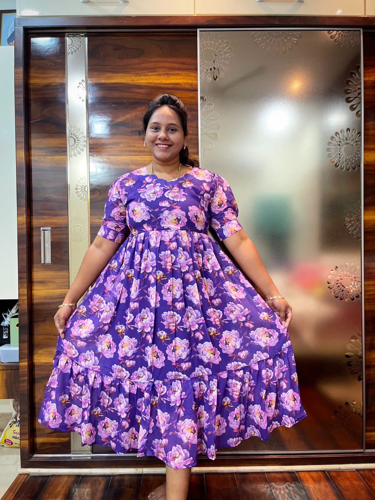 Georgette frocks
