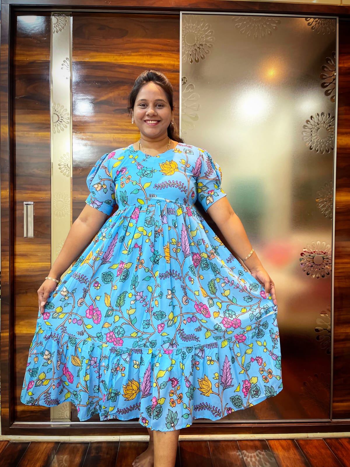 Georgette frocks