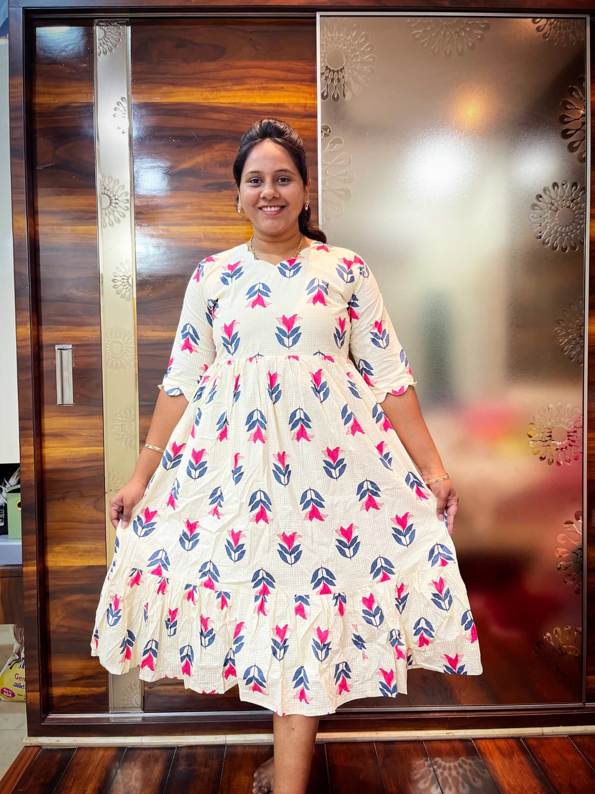 Georgette frocks