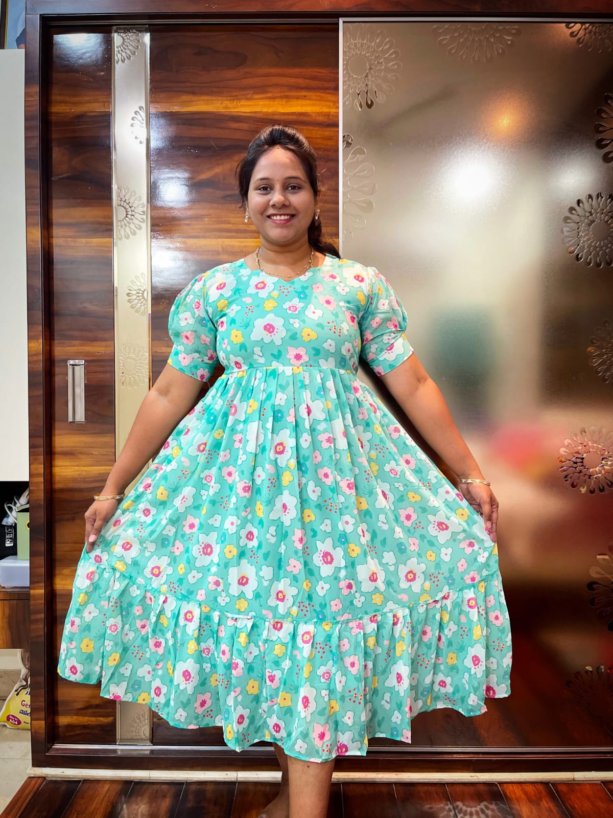 Georgette frocks