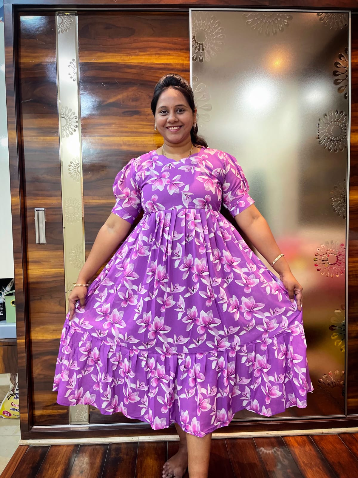 Georgette frocks